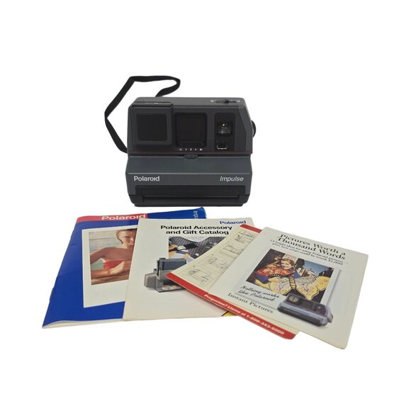Polaroid Impulse Instant Film Camera W/ Carry Case & Manuals - Picture 3 of 10